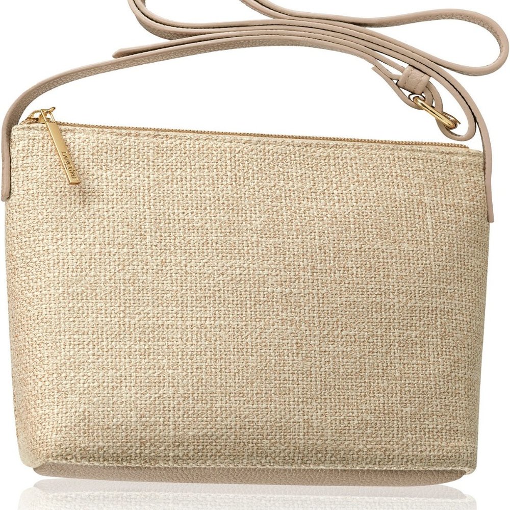 Lancome  Cream Crossbody Bag - NWOT